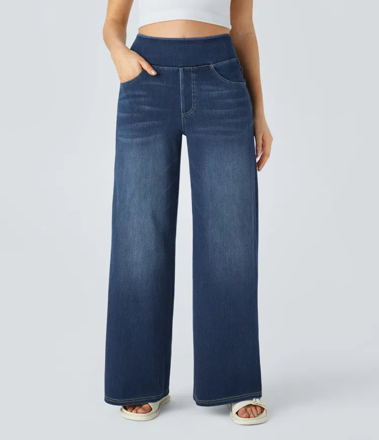 Héloïse™ — Pantalon large fluide confortable élégant