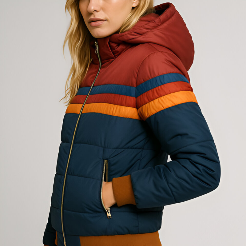 Sophie™ | Manteau d'Hiver Rétro Matelassé