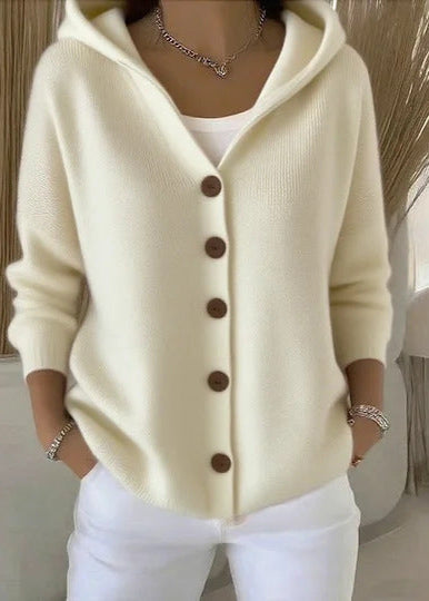 Maëva™ | Cardigan Élégant à Capuche
