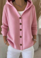 Maëva™ | Cardigan Élégant à Capuche