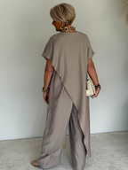 Solène | Ensemble Ample Asymétrique Confort Élégant
