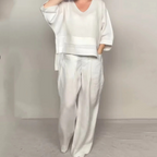 Noa | Ensemble Deux Pièces Minimaliste Ample